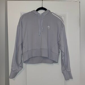 Light blue adidas hoodie